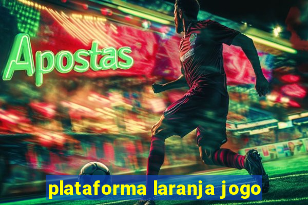 plataforma laranja jogo